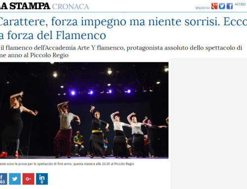 Carattere, forza impegno ma niente sorrisi. Ecco la forza del Flamenco.